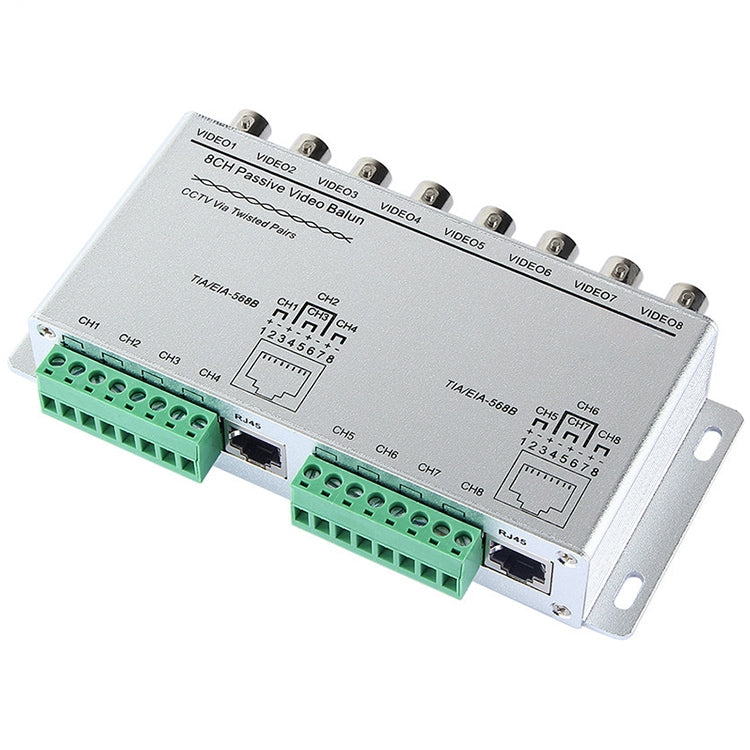8 Channel Passive UTP Video Balun 8 Channel Passive UTP Video Balun